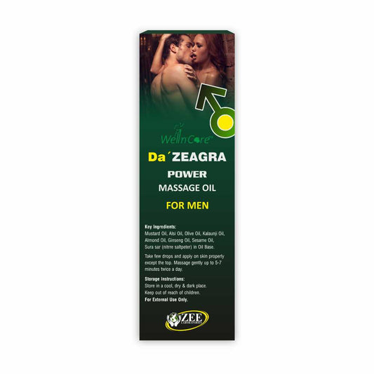 Da Zeagra Herbal Body Massage Oil – 50% Off